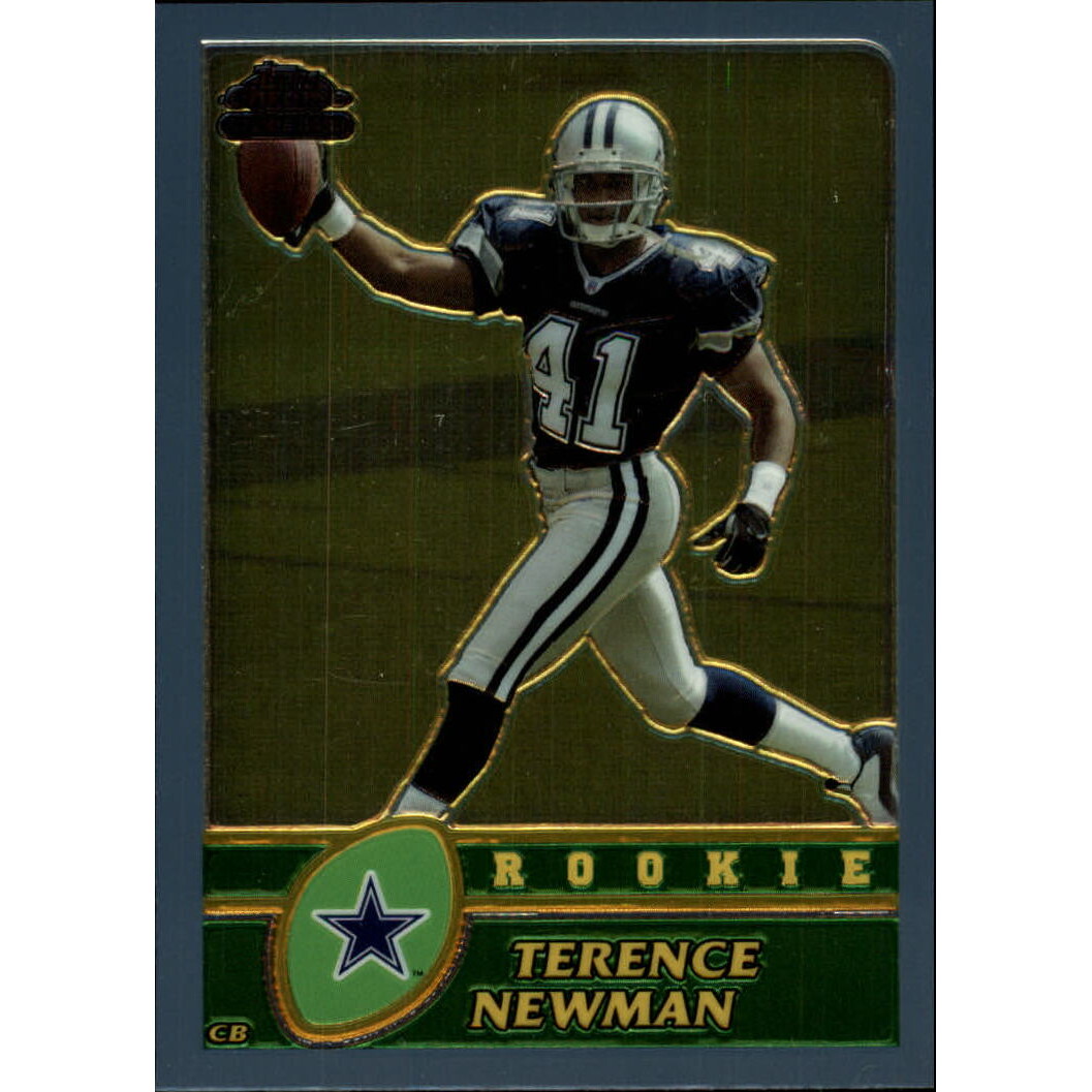 2003 Topps Chrome #238 Terence Newman RC. rookie card picture