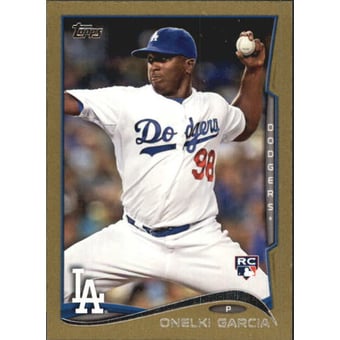 2014 Topps Mini Gold #197 Onelki Garcia