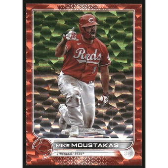 2022 Topps Orange Foilboard #60 Mike Moustakas