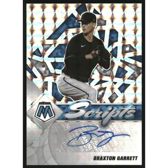 2022 Panini Mosaic Scripts #90 Braxton Garrett