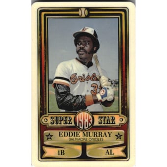 1983 Perma-Graphic Credit Cards #29 Eddie Murray