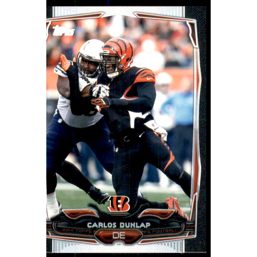 2014 Topps Black #297 Carlos Dunlap. rookie card picture