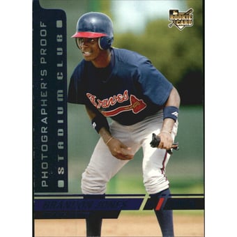 2008 Stadium Club Photographer's Proof Blue #137a Brandon Jones