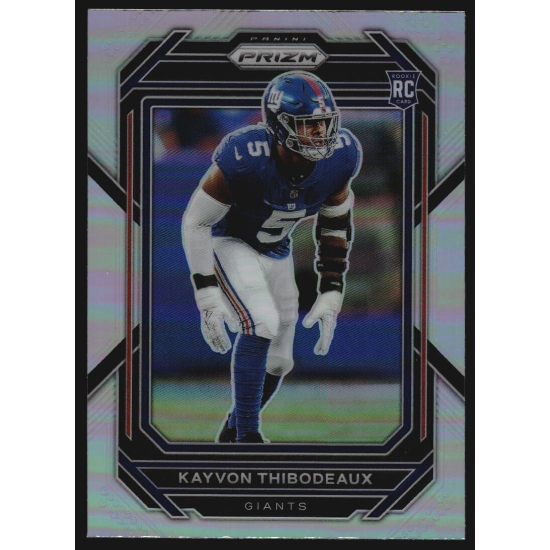 2022 Panini Prizm Prizms Silver #370 Kayvon Thibodeaux. rookie card picture