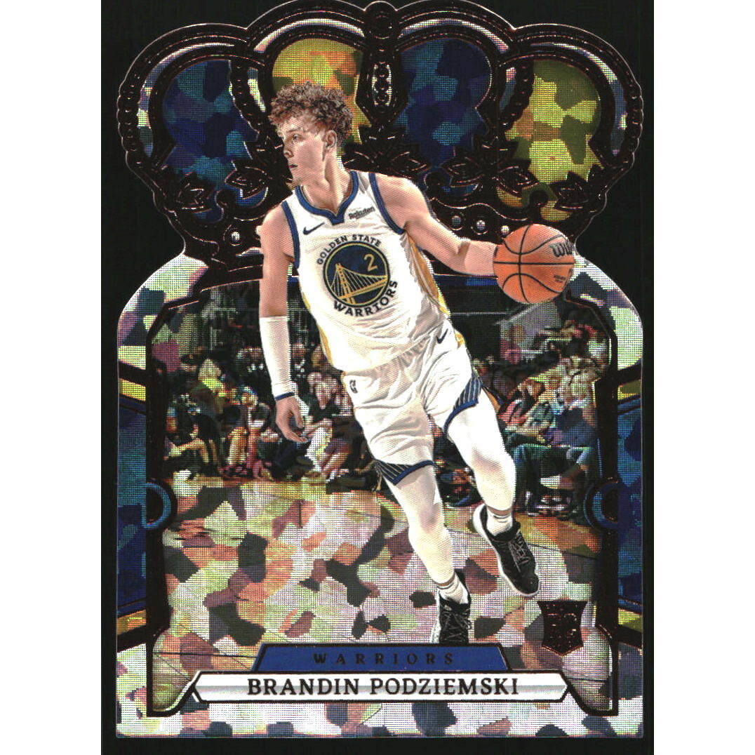 2023-24 Crown Royale Crystal #76 Brandin Podziemski