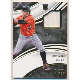 2016 Immaculate Collection Immaculate Swatches #33 Dariel Alvarez/99