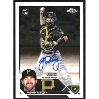 2023 Topps Chrome Update Rookie Autographs #RAJD Jason Delay