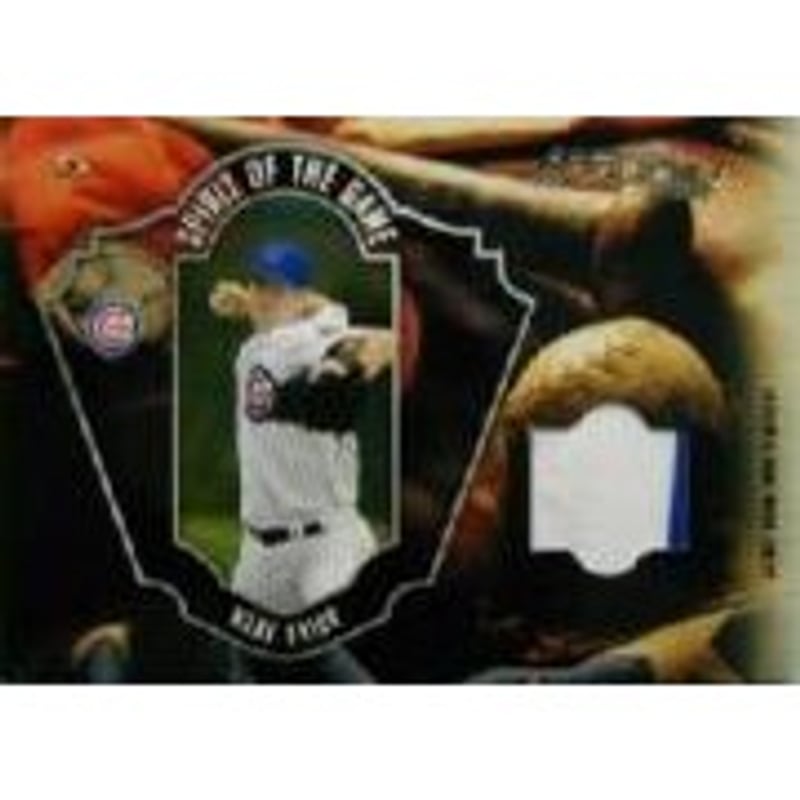 2004 Studio Spirit of the Game Material Jersey #SOG7 Mark Prior/200