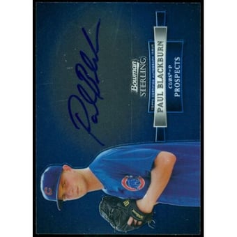 2012 Bowman Sterling Prospect Autographs #PB Paul Blackburn