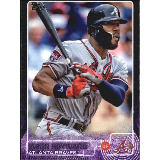 2015 Topps Toys R Us Purple Border #181 Jason Heyward