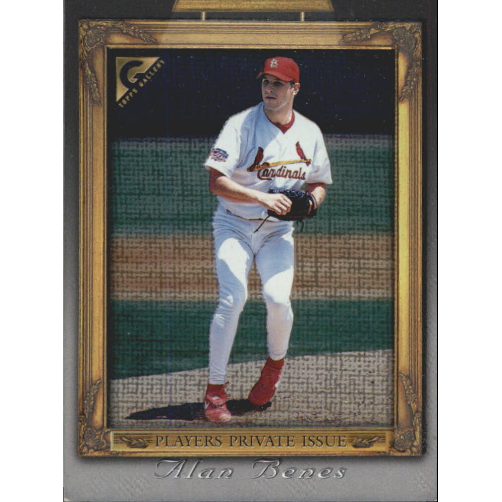 1998 Topps Gallery Player's Private Issue #26 Alan Benes. rookie card picture