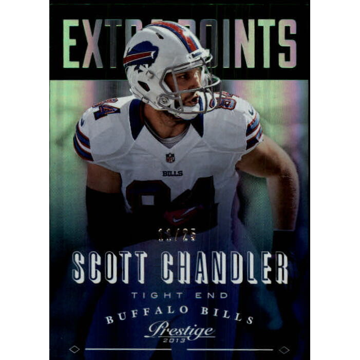 2013 Prestige Extra Points Green #25 Scott Chandler