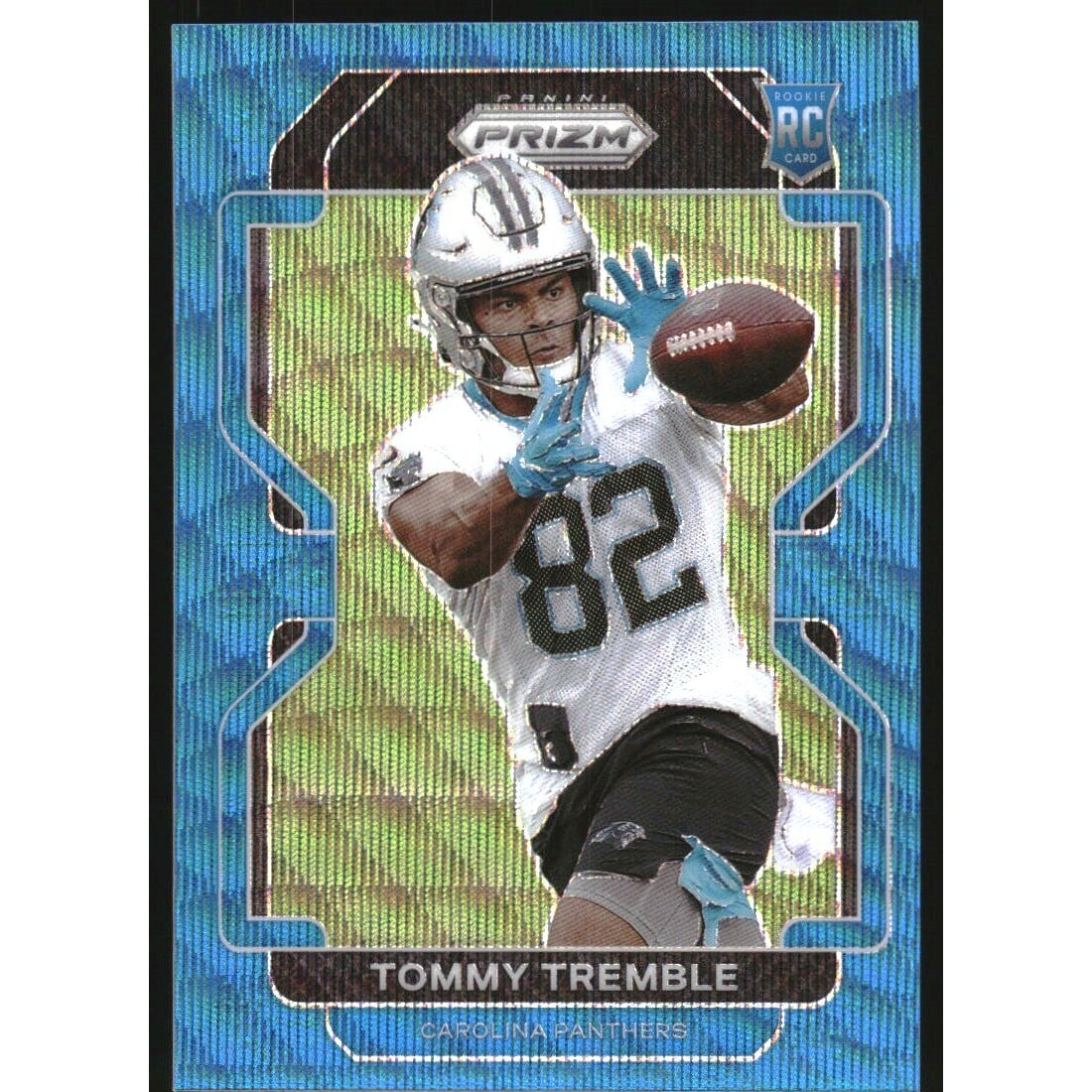 2021 Panini Prizm Prizms Blue Wave #415 Tommy Tremble. rookie card picture