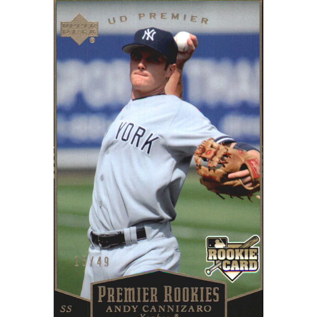 2007 Upper Deck Premier Gold #229 Andy Cannizaro. rookie card picture