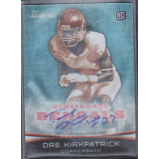 2012 Bowman Rookie Autographs #185 Dre Kirkpatrick EXCH