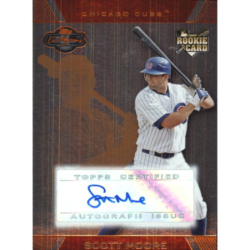 2007 Topps Co-Signers Silver Bronze #113 Scott Moore AU