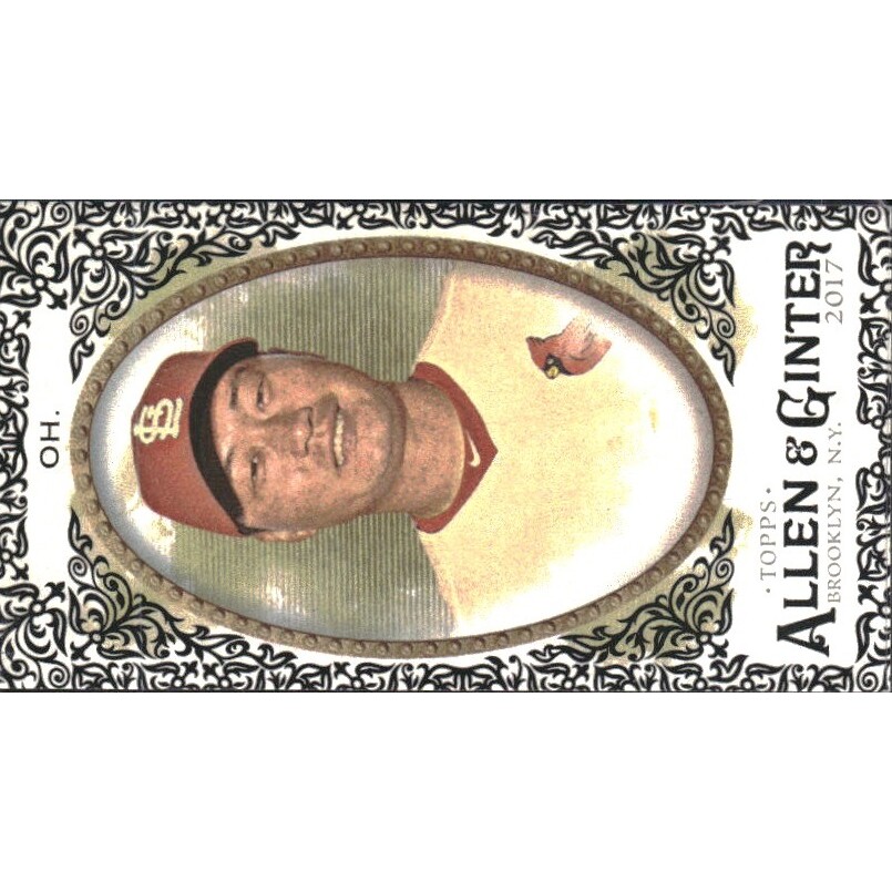 2017 Topps Allen and Ginter Mini Black Border #337 Seung-Hwan Oh. rookie card picture