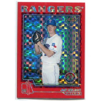 2004 Topps Chrome Red X-Fractors #382 Jeff Nelson