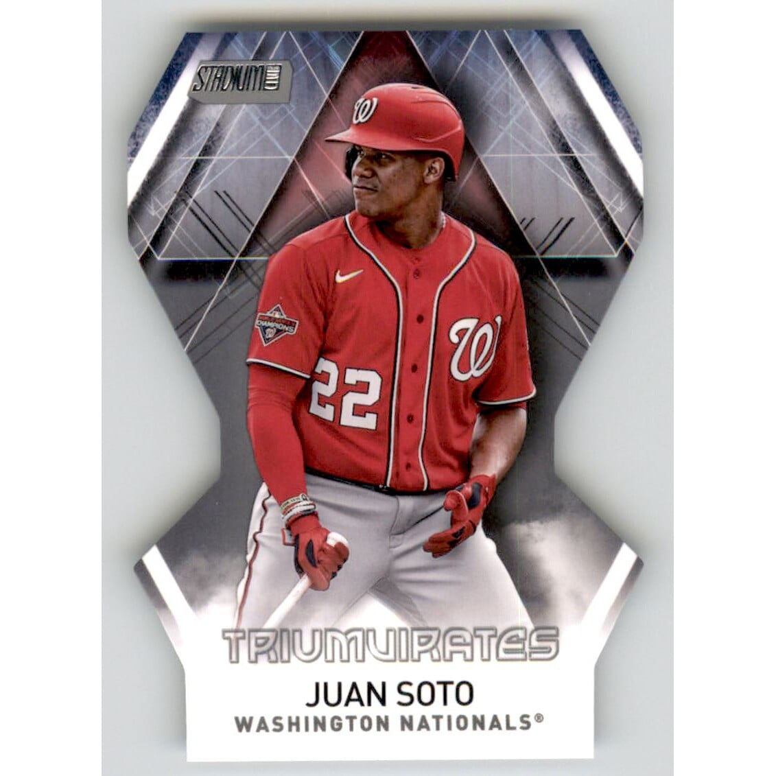 2021 Stadium Club Triumvirates #T23 Juan Soto