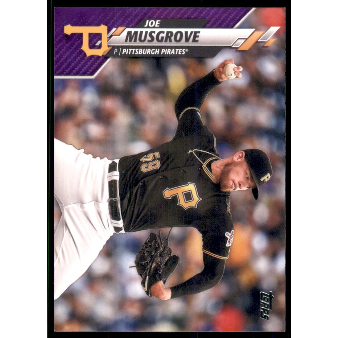2020 Topps Meijer Purple #429 Joe Musgrove. rookie card picture