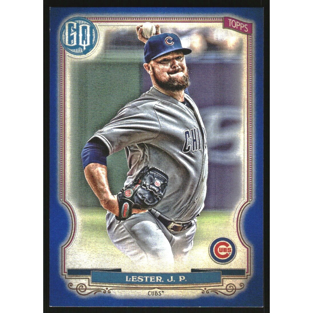 2020 Topps Gypsy Queen Blue #172 Jon Lester. rookie card picture
