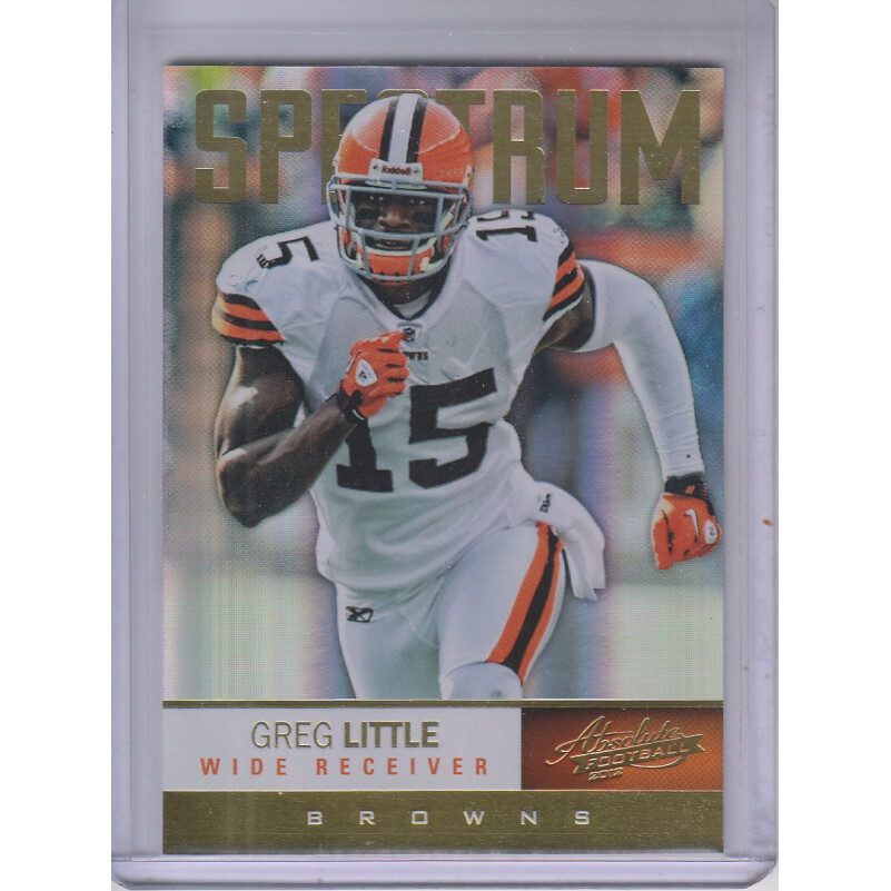 2012 Absolute Spectrum Gold #11 Greg Little