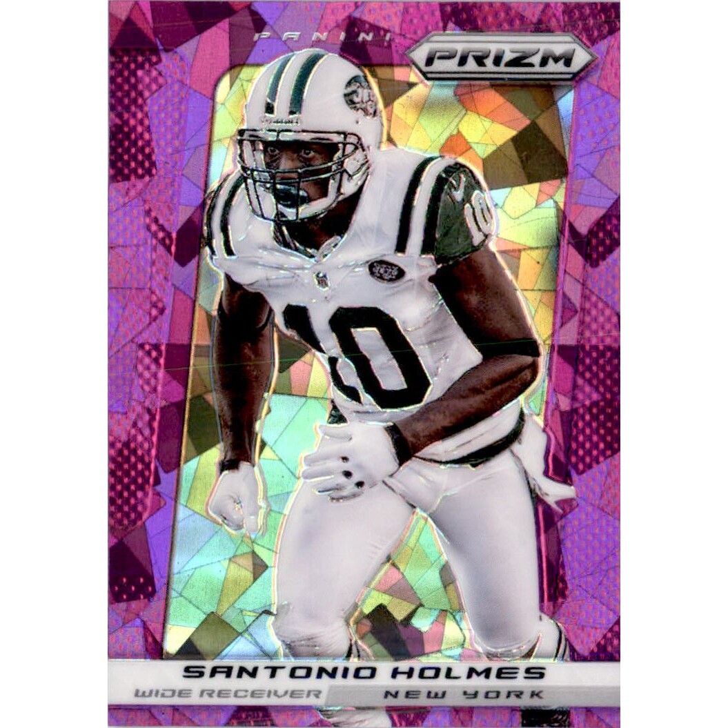 2013 Panini Prizm Prizms Purple Pulsar #71 Santonio Holmes