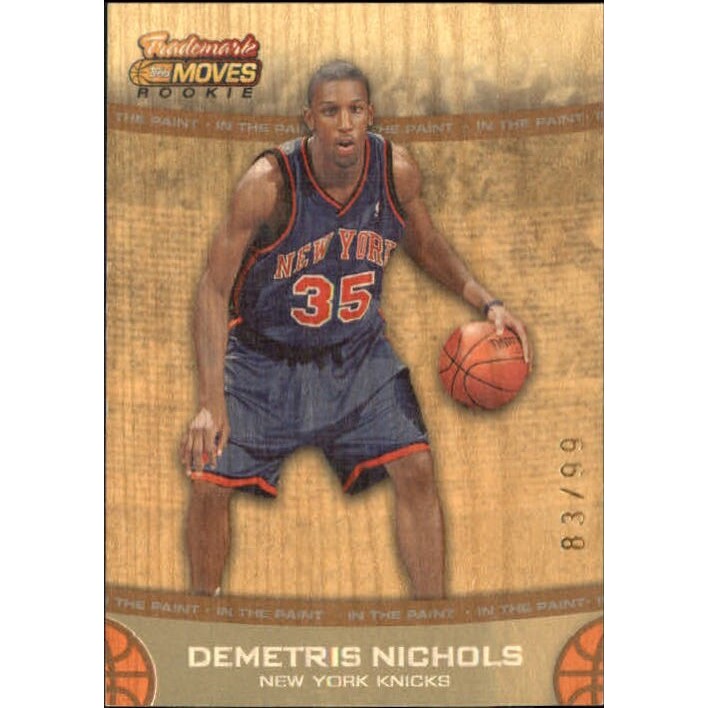2007-08 Topps Trademark Moves Orange #98 Demetris Nichols
