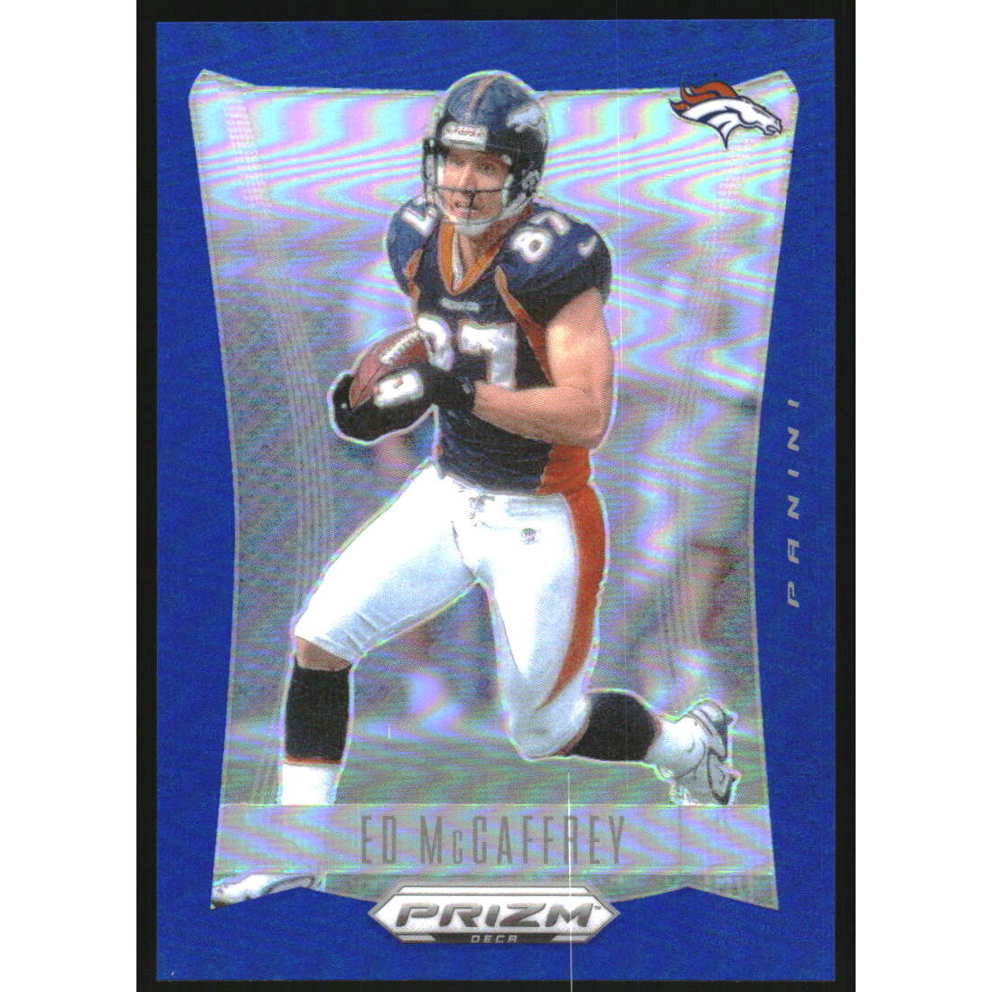 2024 Panini Prizm Deca Prizms Blue #96 Ed McCaffrey