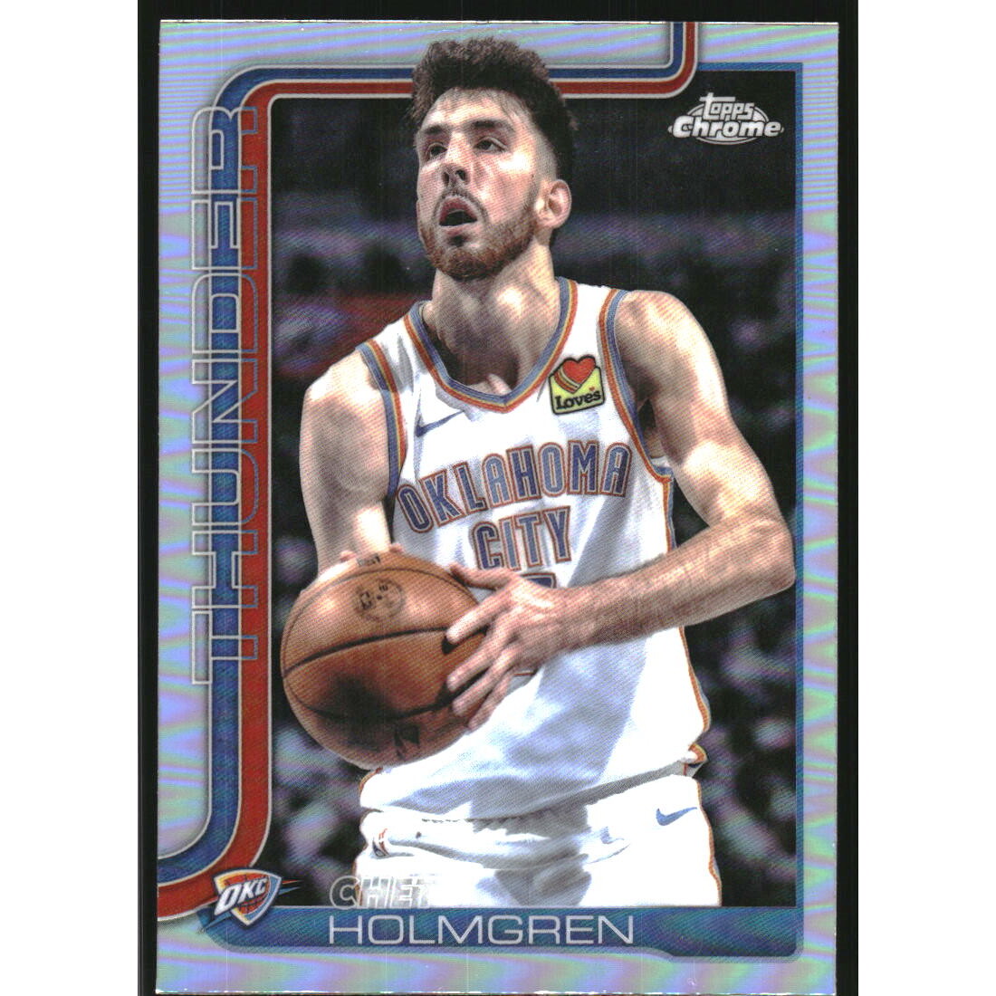 2025-26 Topps Chrome Refractors #134 Chet Holmgren