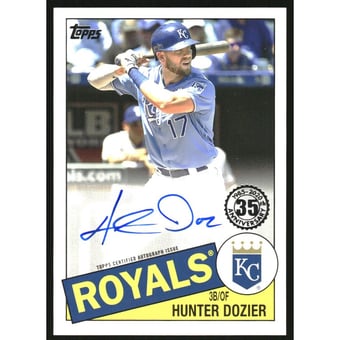 2020 Topps Update '85 Topps Autographs #85BAHD Hunter Dozier