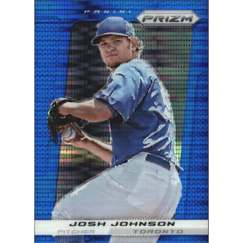 2013 Panini Prizm Prizms Blue Pulsar #172 Josh Johnson