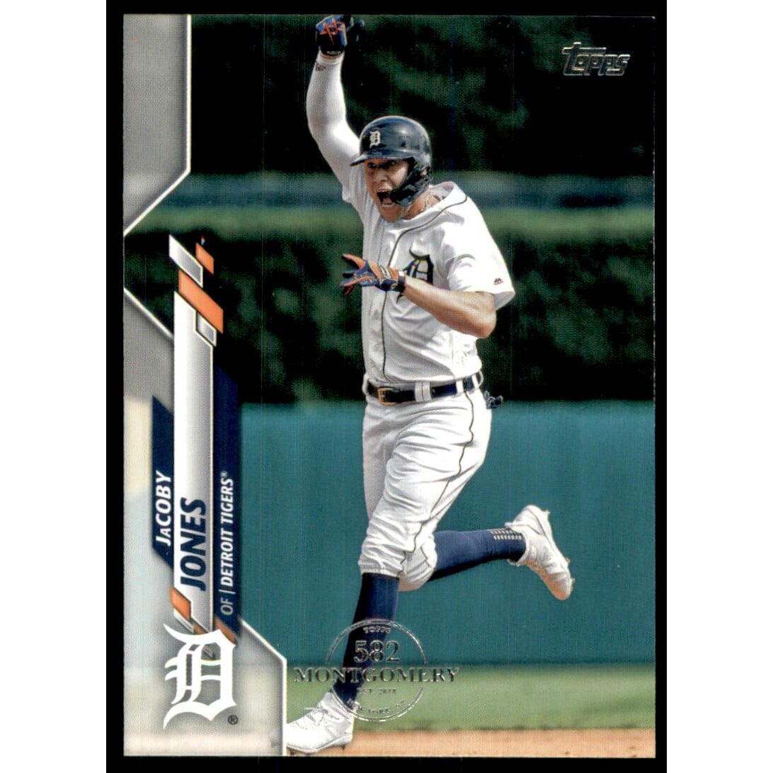 2020 Topps Factory Set 582 Montgomery Club #5 JaCoby Jones