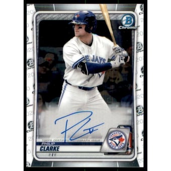 2020 Bowman Chrome Prospect Autographs #CPAPC Philip Clarke