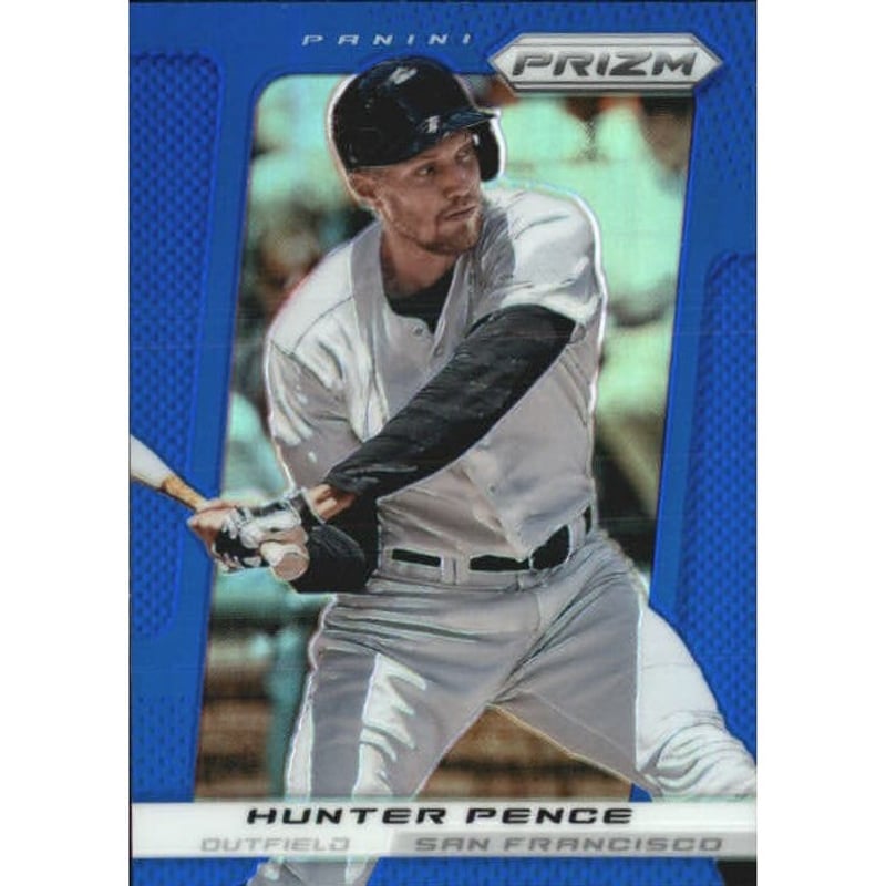 2013 Panini Prizm Prizms Blue #88 Hunter Pence