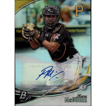 2016 Bowman Platinum Top Prospects Autographs #TPARM Reese McGuire