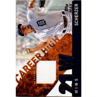 2015 Topps Career High Relics #CRHMS Max Scherzer