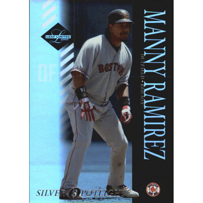 2003 Leaf Limited Silver Spotlight #119 Manny Ramirez A