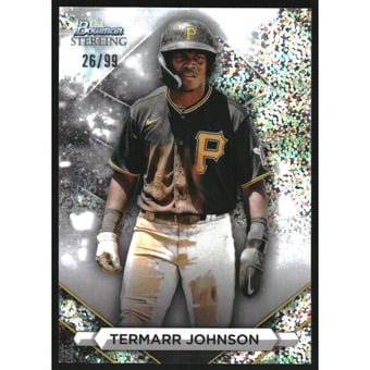 2023 Bowman Sterling Prospects Speckle Refractors #BSP73 Termarr Johnson