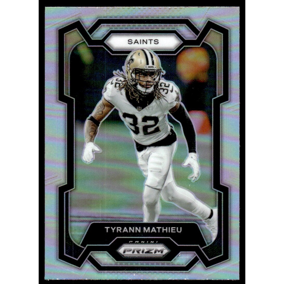 2023 Panini Prizm Prizms Silver #218 Tyrann Mathieu