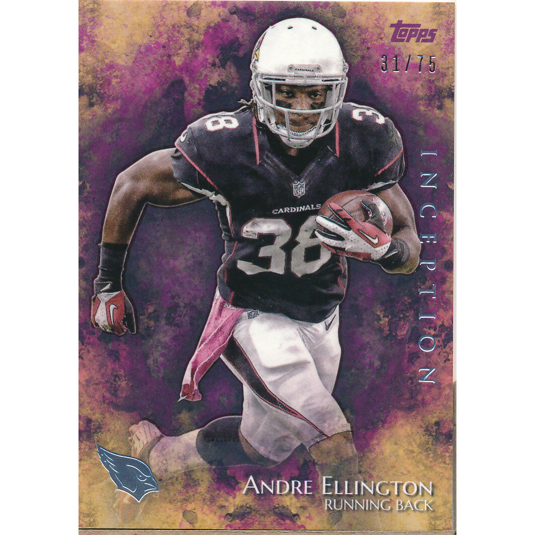2014 Topps Inception Magenta #82 Andre Ellington. rookie card picture
