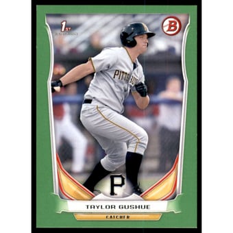 2014 Bowman Draft Green #DP118 Taylor Gushue