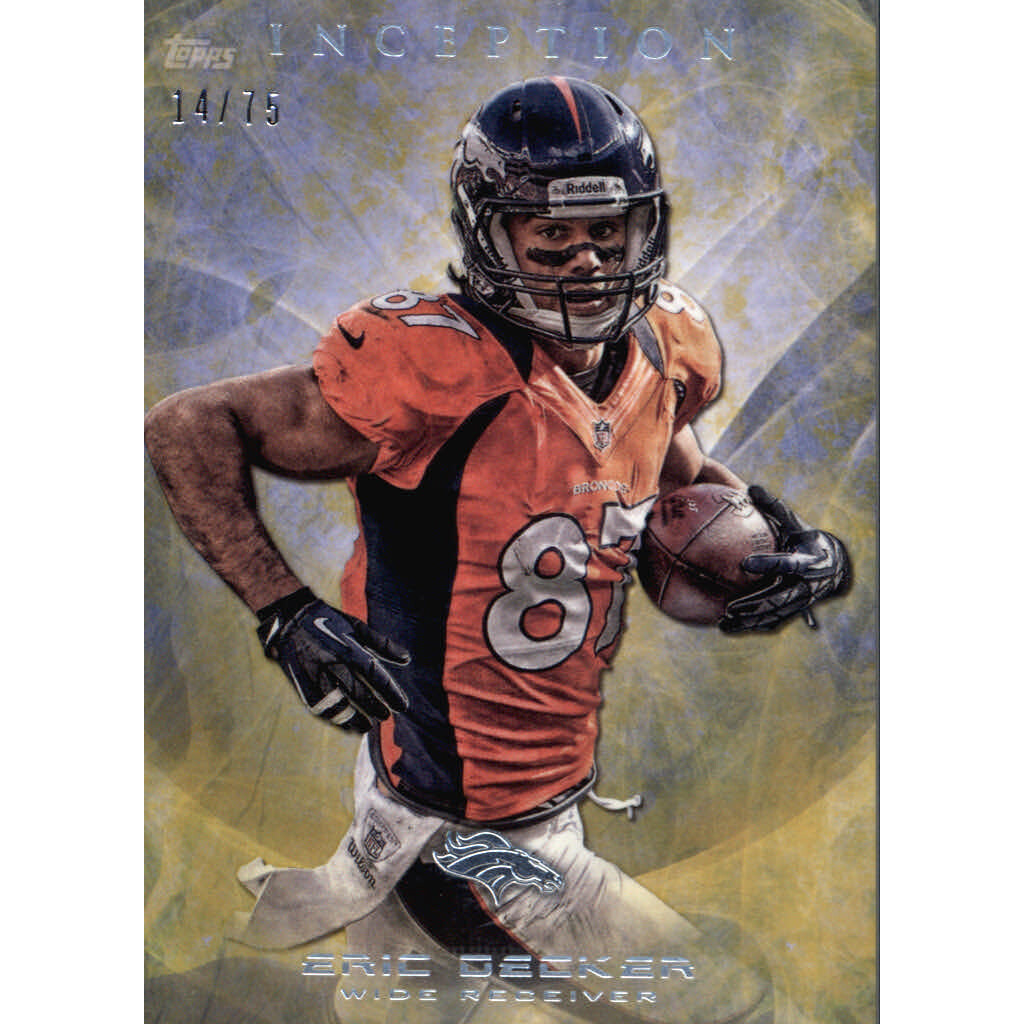 2013 Topps Inception Yellow #46 Eric Decker