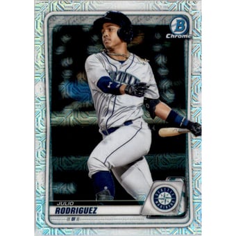 2020 Bowman Chrome Mega Box Prospects Refractors #BCP175 Julio Rodriguez