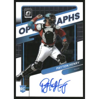 2022 Donruss Optic Optigraphs #10 Payton Henry