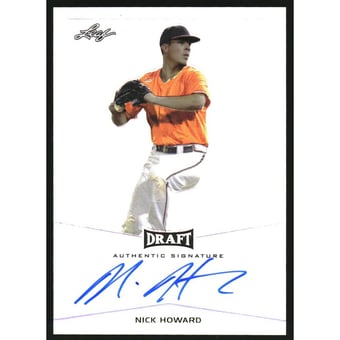2014 Leaf Metal Draft #BANH1 Nick Howard