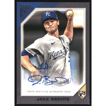 2022 Topps Gallery Rookie Autographs #RAJBZ Jake Brentz