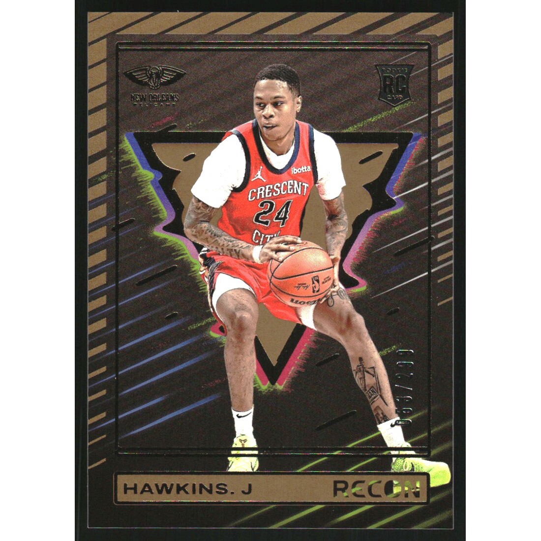2023-24 Panini Recon Holo Bronze #229 Jordan Hawkins