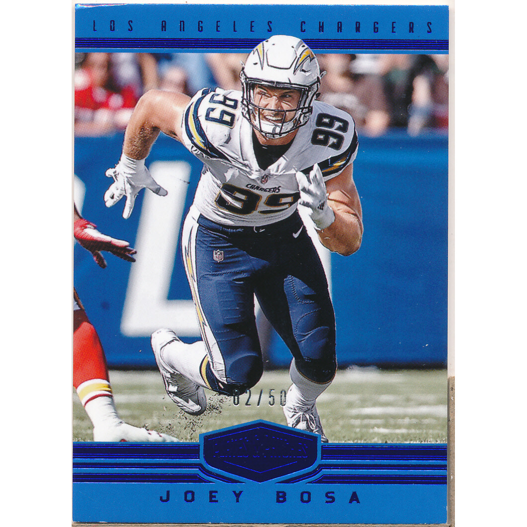 2017 Panini Plates and Patches Blue #56 Joey Bosa