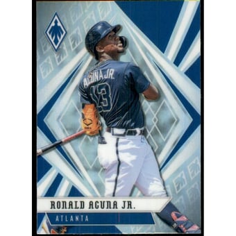 2021 Panini Phoenix Holo #8 Ronald Acuna Jr.